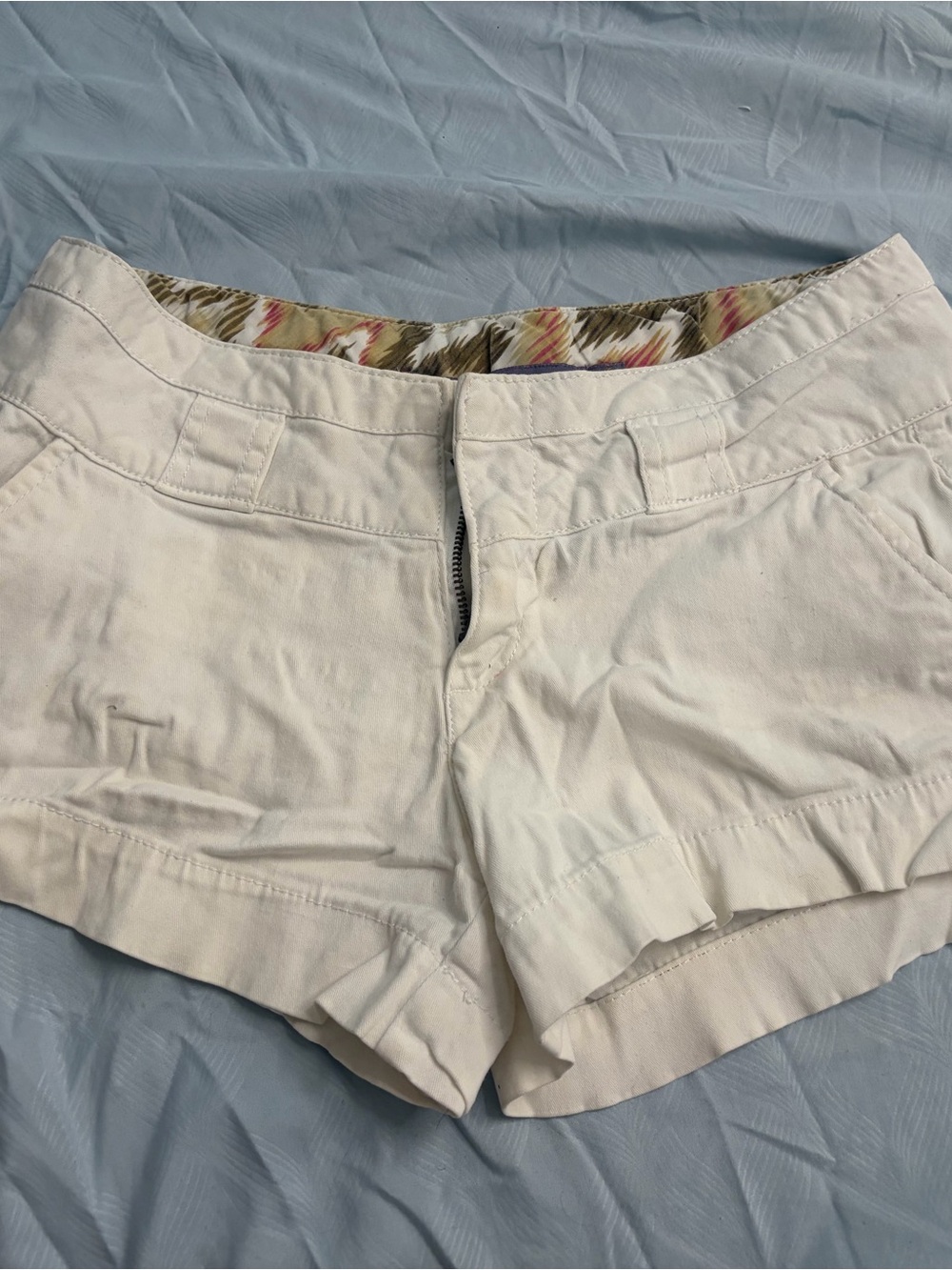 Boom Boom Jeans White High-Waist Women’s Shorts